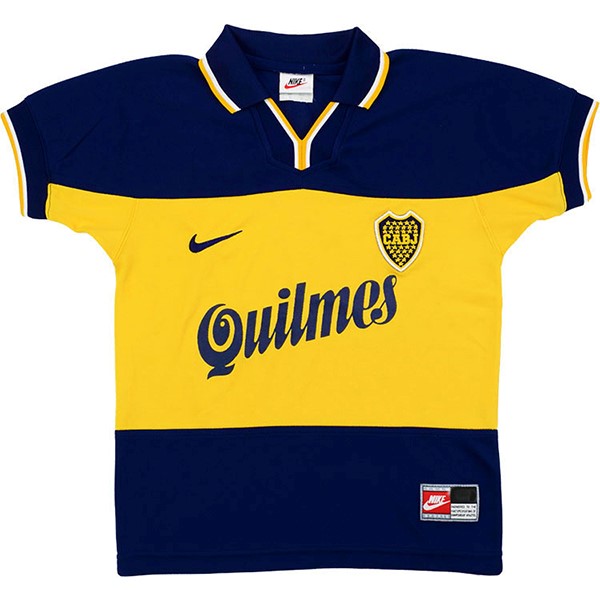 Thailandia Maglia Boca Juniors Prima Retro 1999 Blu Giallo